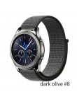 Zegarek galaxy aktywny 2 pasek do zegarka Samsung Gear s3 frontier galaxy 46mm 20/pasek do zegarka 22mm zegarek nylonowy zegarek