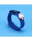 Do paska Mi band 4 3 nadruk silikonowy pasek na nadgarstek dla Xiaomi Mi Band 3 Opaska na nadgarstek Replacemet dla bransoletki