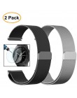 20mm Milanese bransoleta ze stali nierdzewnej Watchband dla Samsung Galaxy zegarek aktywny 42mm biegów S2 klasyczny pasek sporto