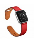 Pasek na pasek do apple watch 44 mm apple watch 5 4 3 2 pasek do iwatch 42mm correa 38 mm 40mm skórzana bransoletka pulseira pas