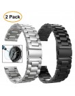 20mm Milanese bransoleta ze stali nierdzewnej Watchband dla Samsung Galaxy zegarek aktywny 42mm biegów S2 klasyczny pasek sporto