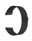 20mm Milanese bransoleta ze stali nierdzewnej Watchband dla Samsung Galaxy zegarek aktywny 42mm biegów S2 klasyczny pasek sporto