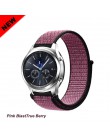 Zegarek galaxy aktywny 2 pasek do zegarka Samsung Gear s3 frontier galaxy 46mm 20/pasek do zegarka 22mm zegarek nylonowy zegarek