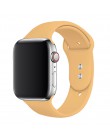 Sportowy pasek silikonowy do zegarka apple pulseira 5/4/3/2/1 iwatch band 44mm 42mm 40mm 38mm watchband gumowe akcesoria correa