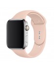 Sportowy pasek silikonowy do zegarka apple pulseira 5/4/3/2/1 iwatch band 44mm 42mm 40mm 38mm watchband gumowe akcesoria correa