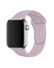 Sportowy pasek silikonowy do zegarka apple pulseira 5/4/3/2/1 iwatch band 44mm 42mm 40mm 38mm watchband gumowe akcesoria correa