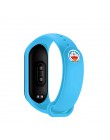 Dla XIAOMI Mi Band 3 4 pasek na rękę z tworzywa TPU Miband 4 akcesoria dla Xiaomi Miband 3 inteligentny nadgarstek Cartoon metal