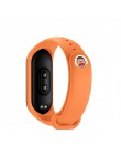 Dla XIAOMI Mi Band 3 4 pasek na rękę z tworzywa TPU Miband 4 akcesoria dla Xiaomi Miband 3 inteligentny nadgarstek Cartoon metal