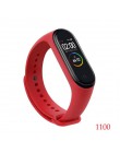 Dla XIAOMI Mi Band 3 4 pasek na rękę z tworzywa TPU Miband 4 akcesoria dla Xiaomi Miband 3 inteligentny nadgarstek Cartoon metal