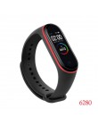 Dla XIAOMI Mi Band 3 4 pasek na rękę z tworzywa TPU Miband 4 akcesoria dla Xiaomi Miband 3 inteligentny nadgarstek Cartoon metal