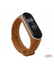 Dla XIAOMI Mi Band 3 4 pasek na rękę z tworzywa TPU Miband 4 akcesoria dla Xiaomi Miband 3 inteligentny nadgarstek Cartoon metal