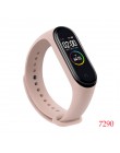 Dla XIAOMI Mi Band 3 4 pasek na rękę z tworzywa TPU Miband 4 akcesoria dla Xiaomi Miband 3 inteligentny nadgarstek Cartoon metal