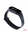 Dla XIAOMI Mi Band 3 4 pasek na rękę z tworzywa TPU Miband 4 akcesoria dla Xiaomi Miband 3 inteligentny nadgarstek Cartoon metal