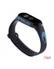 Dla XIAOMI Mi Band 3 4 pasek na rękę z tworzywa TPU Miband 4 akcesoria dla Xiaomi Miband 3 inteligentny nadgarstek Cartoon metal