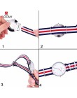 AOOW Nylon NATO Watchband Heavy Duty nylonowy pasek z płótna 18mm 20mm 22mm paski moda wymiana zegarek zespół najwyższej jakości