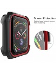 Pokrowiec na zegarek do Apple Watch 5/4/3/2/1 40mm 44mm Ni ke style silikonowe etui do serii iWatch 5 4 3 2 42mm 38mm