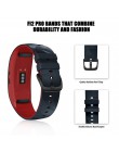 Kompatybilny Samsung Gear Fit 2 Pro zespoły zamiennik silikonowy opaska smartwatch pasek do Samsung gear Fit 2 Pro zegarki akces