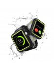 Pokrowiec na zegarek do Apple Watch 5/4/3/2/1 40mm 44mm Ni ke style silikonowe etui do serii iWatch 5 4 3 2 42mm 38mm