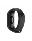 Bransoletka dla Xiao mi mi 4/3 pasek mi Band 4 akcesoria wodoodporny silikonowy opaska na nadgarstek do Xiaomi mi band 3 pasek d