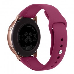 20mm silikonowy SmartWatch dla Garmin Vivoactive 3/3 muzyki/Vivomove HR/245/245 M bransoletka na rękę dla Amazfit GTR 42mm