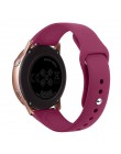 20mm silikonowy SmartWatch dla Garmin Vivoactive 3/3 muzyki/Vivomove HR/245/245 M bransoletka na rękę dla Amazfit GTR 42mm