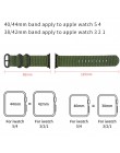 Gorący bubel nylonowy pasek do zegarka dla Apple Watch Band seria 4/3/2/1 bransoletka sportowa akcesoria 42 mm 38 mm 40mm 44mm p