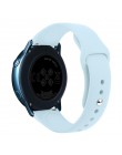 20mm silikonowy SmartWatch dla Garmin Vivoactive 3/3 muzyki/Vivomove HR/245/245 M bransoletka na rękę dla Amazfit GTR 42mm