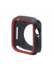 Pokrowiec na zegarek do Apple Watch 5/4/3/2/1 40mm 44mm Ni ke style silikonowe etui do serii iWatch 5 4 3 2 42mm 38mm