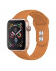 Miękki pasek na pasek do apple watch 42mm seria 4 3 pasek do iwatch 38mm 44mm 40mm pulseira correa bransoletka akcesoria do inte