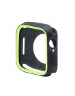 Pokrowiec na zegarek do Apple Watch 5/4/3/2/1 40mm 44mm Ni ke style silikonowe etui do serii iWatch 5 4 3 2 42mm 38mm