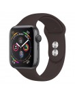 Miękki pasek na pasek do apple watch 42mm seria 4 3 pasek do iwatch 38mm 44mm 40mm pulseira correa bransoletka akcesoria do inte