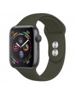 Miękki pasek na pasek do apple watch 42mm seria 4 3 pasek do iwatch 38mm 44mm 40mm pulseira correa bransoletka akcesoria do inte