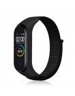 Wymiana paska nylonowego na rzepy dla bransoletki xiaomi mi band 4 NFC inteligentny zegarek xiaomi mi band 3 kolorowy pasek anty