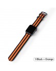 Gorący bubel nylonowy pasek do zegarka dla Apple Watch Band seria 4/3/2/1 bransoletka sportowa akcesoria 42 mm 38 mm 40mm 44mm p