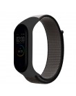 Wymiana paska nylonowego na rzepy dla bransoletki xiaomi mi band 4 NFC inteligentny zegarek xiaomi mi band 3 kolorowy pasek anty