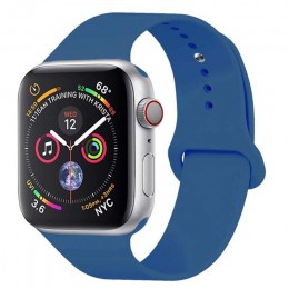 Opaska na zegarek Apple 5 4 miękki silikon sport 38MM 42MM opaski gumowy pasek na Iwatch seria 3 2 40mm 44mm akcesoria