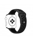 Sportowy pasek silikonowy dla pasek do apple watch 4 5 44mm 40mm 42mm 38mm iwatch 5/4/3/2/1 bransoletka gumowa bransoletka do ze