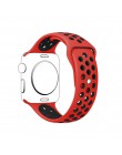 Sportowy pasek silikonowy dla pasek do apple watch 4 5 44mm 40mm 42mm 38mm iwatch 5/4/3/2/1 bransoletka gumowa bransoletka do ze