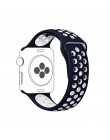 Sportowy pasek silikonowy dla pasek do apple watch 4 5 44mm 40mm 42mm 38mm iwatch 5/4/3/2/1 bransoletka gumowa bransoletka do ze