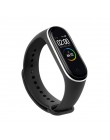 Bransoletka dla Xiao mi mi 4/3 pasek mi Band 4 akcesoria wodoodporny silikonowy opaska na nadgarstek do Xiaomi mi band 3 pasek d