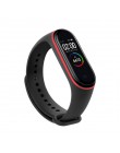 Bransoletka dla Xiao mi mi 4/3 pasek mi Band 4 akcesoria wodoodporny silikonowy opaska na nadgarstek do Xiaomi mi band 3 pasek d