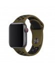 Sportowy pasek silikonowy dla pasek do apple watch 4 5 44mm 40mm 42mm 38mm iwatch 5/4/3/2/1 bransoletka gumowa bransoletka do ze