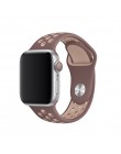 Sportowy pasek silikonowy dla pasek do apple watch 4 5 44mm 40mm 42mm 38mm iwatch 5/4/3/2/1 bransoletka gumowa bransoletka do ze