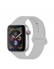 Opaska na zegarek Apple 5 4 miękki silikon sport 38MM 42MM opaski gumowy pasek na Iwatch seria 3 2 40mm 44mm akcesoria