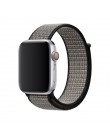 Wysokiej jakości Nylon Sport Loop zamiennik dla pasek do apple watch serii 5 4 3 2 1 miękkie oddychające tkany pasek 44mm iwatch