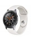 22mm 20mm zespół do zegarka Galaxy 42mm 46mm Samsung Gear S3 Frontier bransoletka Sport taśmy sportowe pasek silikonowy na zegar