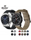 Wodoodporny kolorowy pasek nylonowy do paska Samsung Gear S3 pasek Frontier do paska S3 Classic Watchband 22mm inteligentna bran