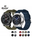 Wodoodporny kolorowy pasek nylonowy do paska Samsung Gear S3 pasek Frontier do paska S3 Classic Watchband 22mm inteligentna bran