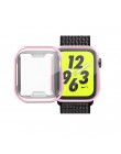 360 wąski zegarek pokrywa dla Apple Watch Case 5 4 3 2 1 42MM 38MM miękkie jasne z TPU na ekran Protector dla iWatch 4 3 44MM 40