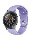 22mm 20mm zespół do zegarka Galaxy 42mm 46mm Samsung Gear S3 Frontier bransoletka Sport taśmy sportowe pasek silikonowy na zegar